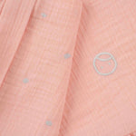 Kimono Kollu Çocuk Bluz Pembe Organik Pamuk - Little Gusto - 
