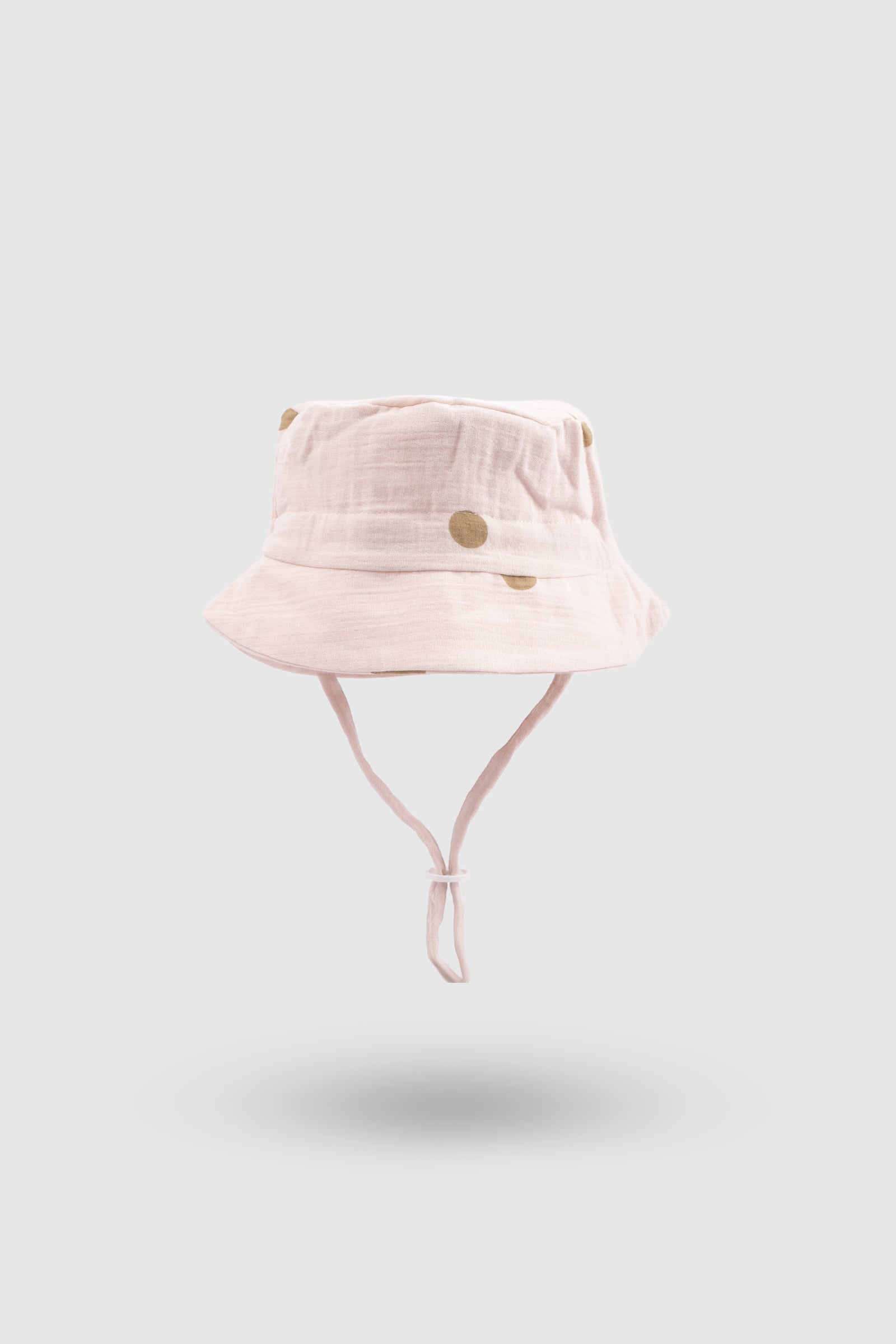 Organik Pamuk Müslin Balıkçı Şapka Pembe Şapka Little Gusto