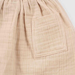 Müslin Pantolon Bej Organik Pamuk - Little Gusto - 