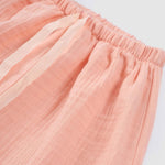 Müslin Pantolon Pembe Organik Pamuk - Little Gusto - 