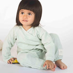 Müslin Pantolon Yeşil Organik Pamuk - Little Gusto - 