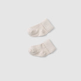Organik Bebek Çorabı Bej - Little Gusto - 