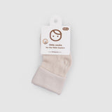 Organik Bebek Çorabı Bej - Little Gusto - 