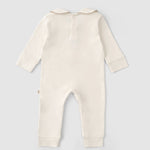 Organik Pamuk Bebe Yakalı Tulum Playtime Geyik Nakışlı - Little Gusto - 