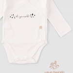 Organik Pamuk Bebek Body Zıbın Uzatma Aparatı - Little Gusto - 