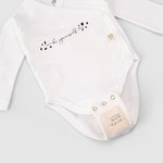 Organik Pamuk Bebek Body Zıbın Uzatma Aparatı - Little Gusto - 
