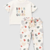 Organik Pamuk Bebek Takımı Born to be Gusto - Little Gusto - Bebek Takımları