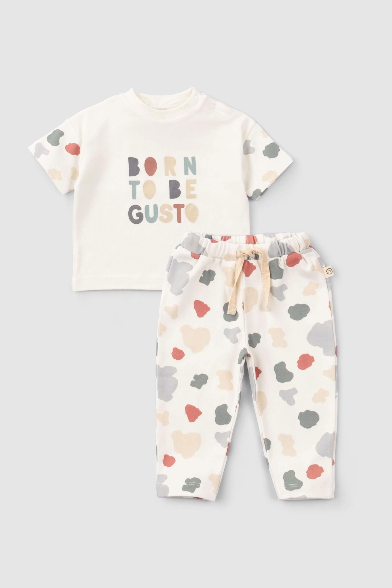 Organik Pamuk Bebek Takımı Born to be Gusto - Little Gusto - Bebek Takımları