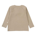 Organik Pamuk Çocuk Kaşkorse Bej Sweatshirt - Little Gusto - 