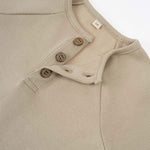 Organik Pamuk Çocuk Kaşkorse Bej Sweatshirt - Little Gusto - 