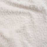 Organik Pamuk Ekru Leopar Havlu Kundak Seti - Little Gusto