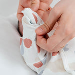 Organik Pamuk Kendinden Eldivenli Patikli 2'li Born to be Gusto Tulum Seti - Little Gusto - 