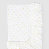 Organik Pamuk Lastikli Çarşaf ve Yastık Kılıf Seti Lotus 90x190 cm - Little Gusto - 