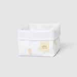 Organik Pamuk Organizer Sepet Bebek Feather 15x17 cm - Little Gusto