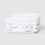 Organik Pamuk Organizer Sepet Bebek Paw 25x16 cm. - Little Gusto