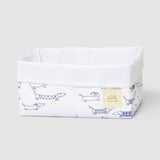 Organik Pamuk Organizer Sepet Bebek Paw 25x16 cm. - Little Gusto