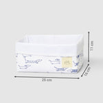 Organik Pamuk Organizer Sepet Bebek Paw 25x16 cm. - Little Gusto