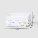 Organik Pamuk Organizer Sepet Bebek Paw 25x16 cm. - Little Gusto