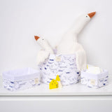 Organik Pamuk Organizer Sepet Bebek Paw 25x16 cm. - Little Gusto