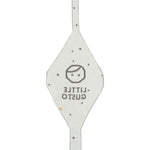 Organik Pamuk Örgü Bebek Cosmos Gri Emzik Bezi - Little Gusto - 