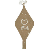 Organik Pamuk Örgü Bebek Cosmos Haki Emzik Bezi - Little Gusto - Bebek Emzik Bezi