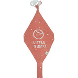 Organik Pamuk Örgü Bebek Cosmos Pembe Emzik Bezi - Little Gusto - Bebek Emzik Bezi