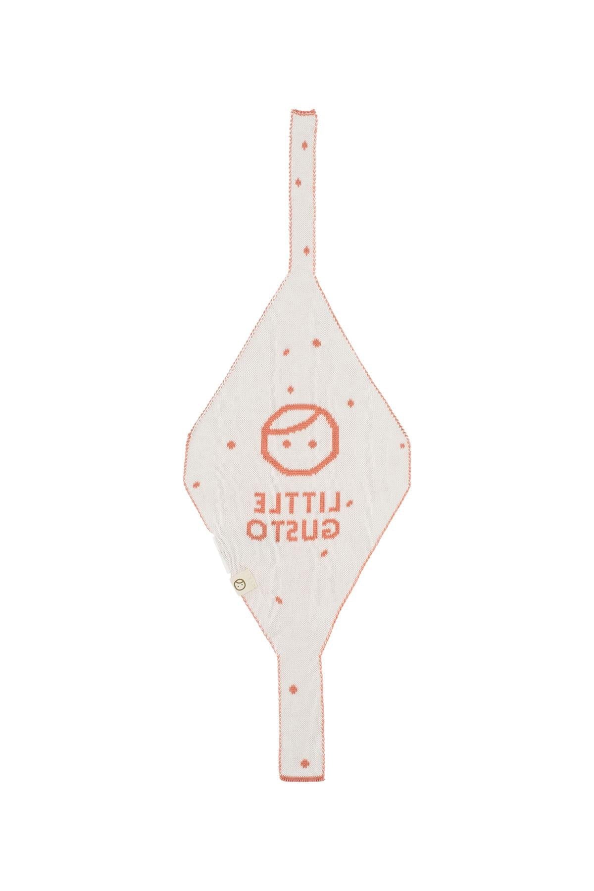 Organik Pamuk Örgü Bebek Cosmos Pembe Emzik Bezi - Little Gusto - 