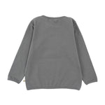 Organik Pamuk Sweatshirt Body Gri - Little Gusto