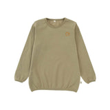 Organik Pamuk Sweatshirt Body Haki - Little Gusto