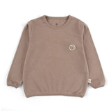 Organik Pamuk Sweatshirt Body Kahve - Little Gusto
