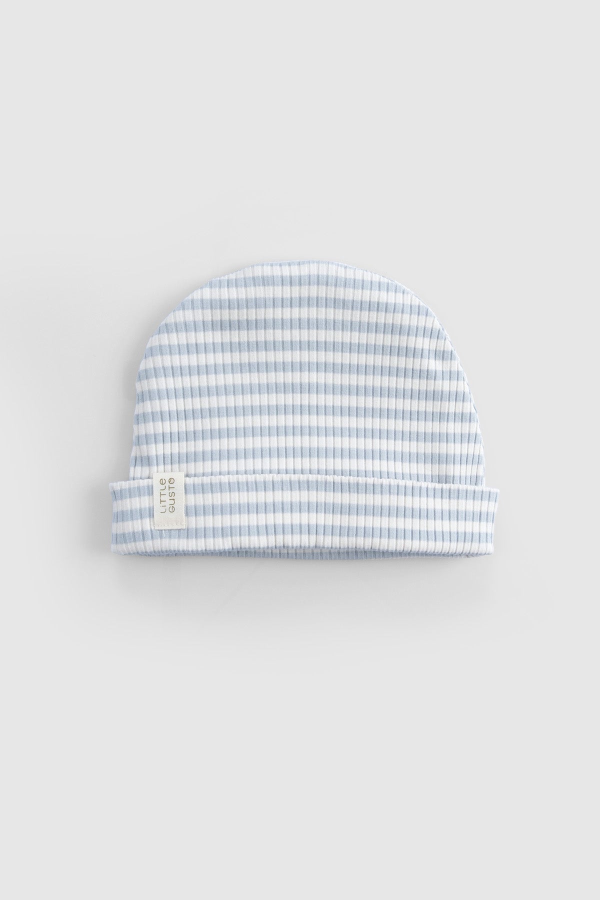 Organik Pamuklu Modal Mavi Bebek Bere Bere Little Gusto