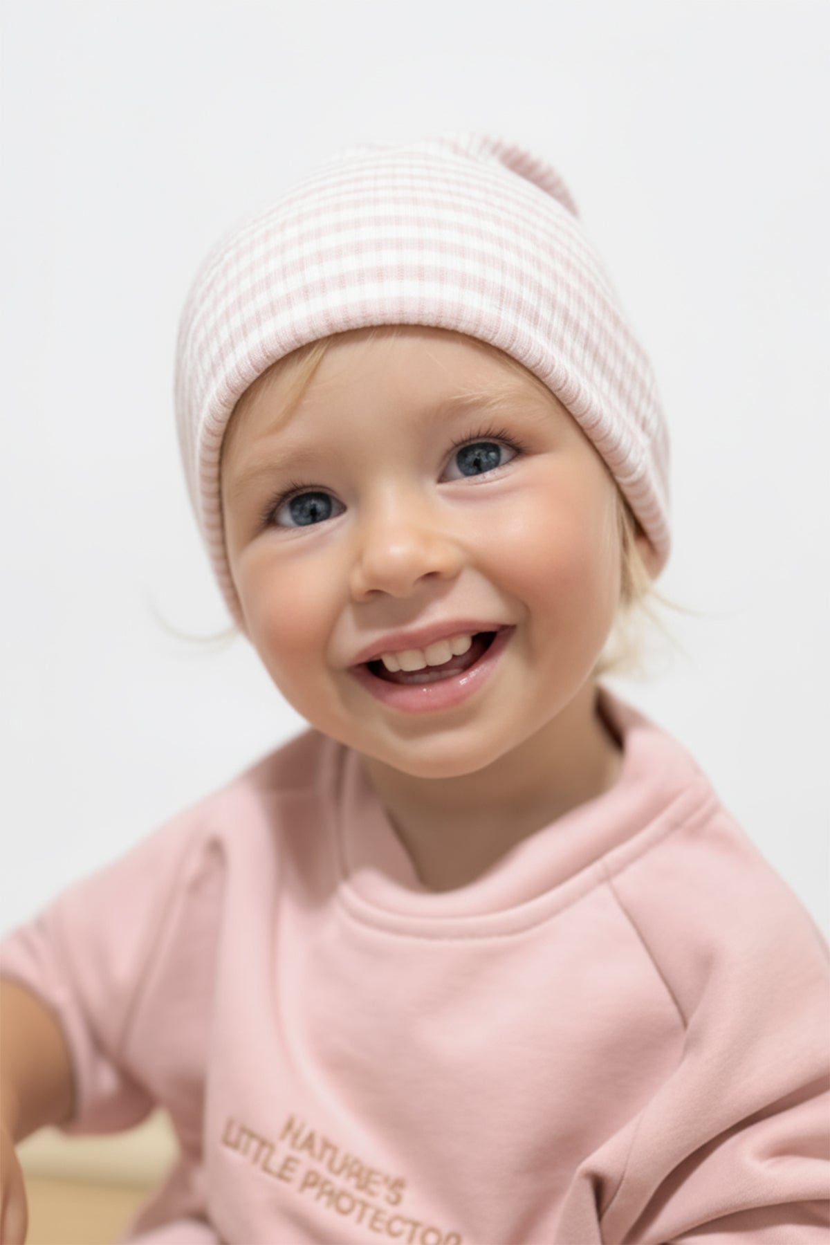 Organik Pamuklu Modal Pembe Bebek Bere Bere Little Gusto