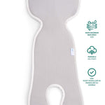 Pamuklu Bebek Oto Koltuğu Minderi 1-3 Yaş 9-18 Kg Stone - Little Gusto - Oto Koltuğu Minderi