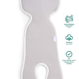 Pamuklu Bebek Oto Koltuğu Minderi 1-3 Yaş 9-18 Kg Stone - Little Gusto - Oto Koltuğu Minderi