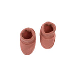 Organik Pamuk Pembe Yenidoğan Patik - Little Gusto - 