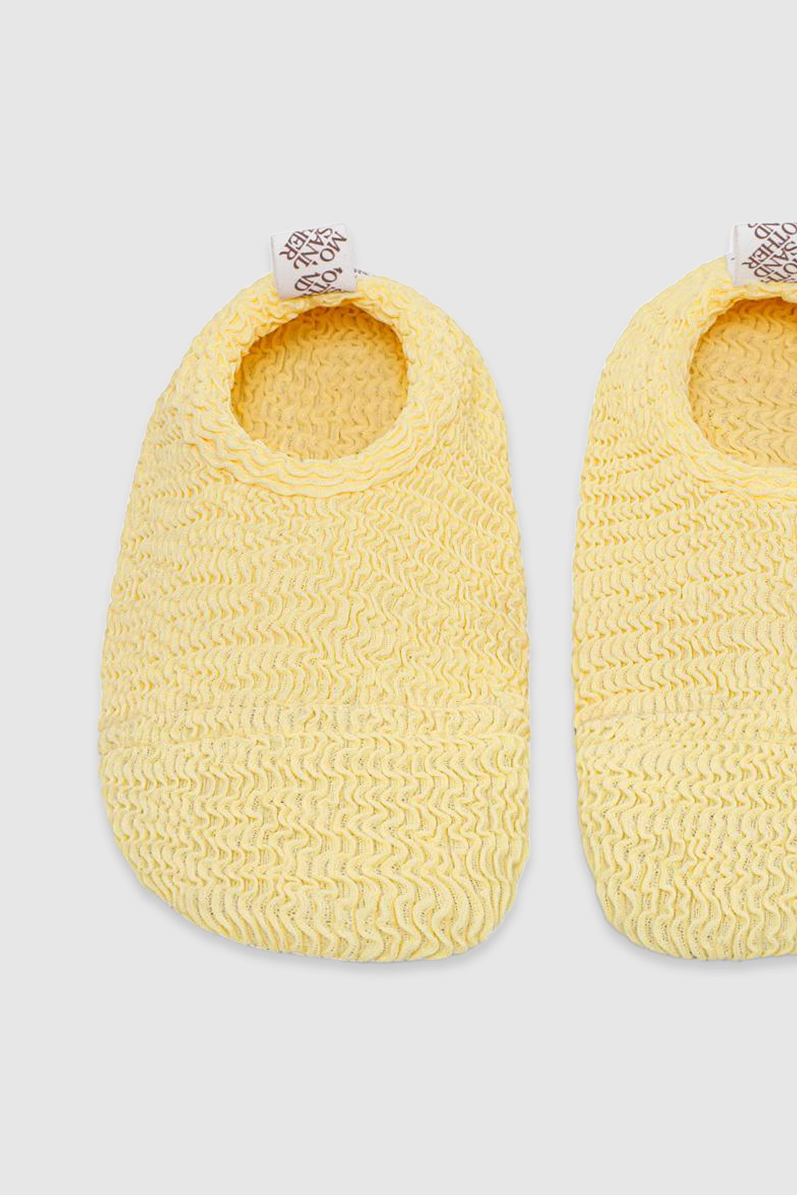 Dokulu Yüzme Patiği Butter Yellow Deniz Ayakkabısı Sand Mother