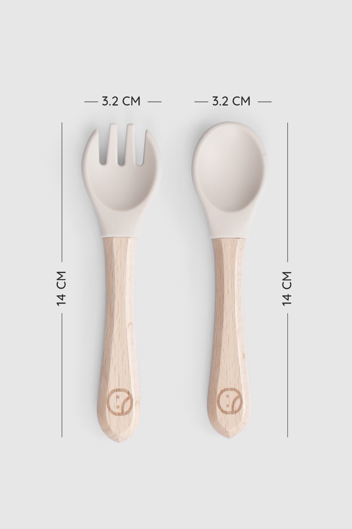 Silikon Bebek Beslenme Seti – Bej Tabak Little Gusto
