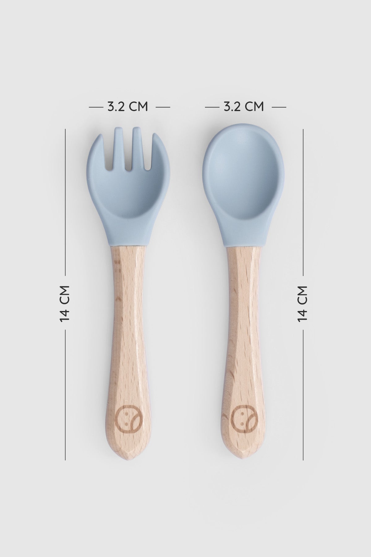 Silikon Bebek Beslenme Seti – Mavi Tabak Little Gusto