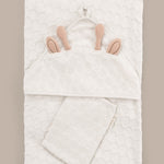 Sophie la girafe Organik Pamuk Kundak Havlu Kese Seti - Little Gusto