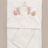 Sophie la girafe Organik Pamuk Kundak Havlu Kese Seti - Little Gusto