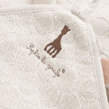 Sophie la girafe Organik Pamuk Kundak Havlu Kese Seti - Little Gusto