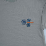 Sweat Elbise Çocuk Gri Organik Pamuk - Little Gusto - 