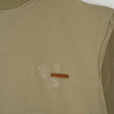 Sweat Elbise Çocuk Haki Organik Pamuk - Little Gusto - 