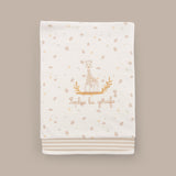 Sophie la girafe Organik Pamuk Çift Katlı Bebek Battaniyesi