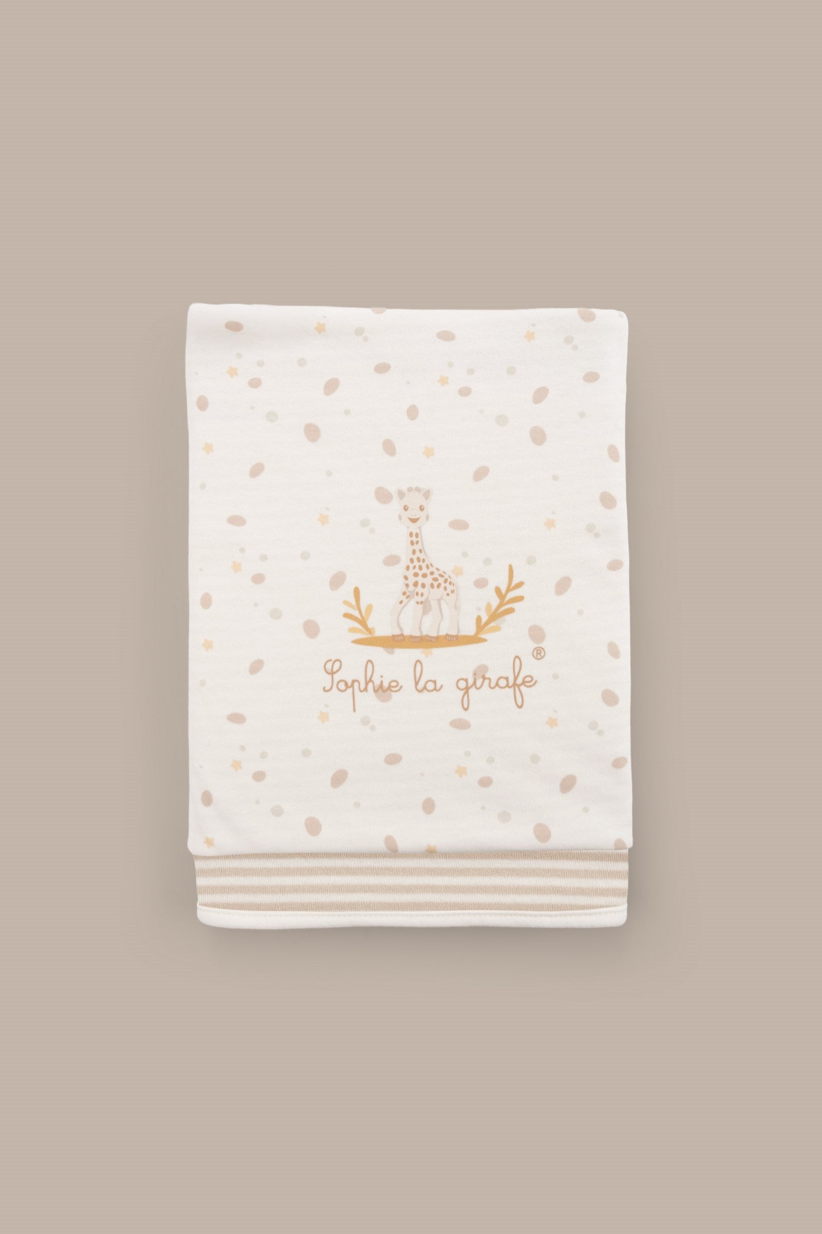 Sophie la girafe Organik Pamuk Çift Katlı Bebek Battaniyesi