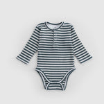 Ayarlanabilir Çıtçıtlı Modal Bebek Body Uzun Kollu Yeşil Zıbın