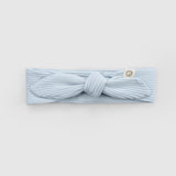 Organik Pamuklu Kaşkorse Modal Saç Bandı Mavi