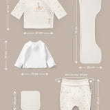 Sophie la girafe 10'lu Organik Pamuk Hastane Çıkış Seti