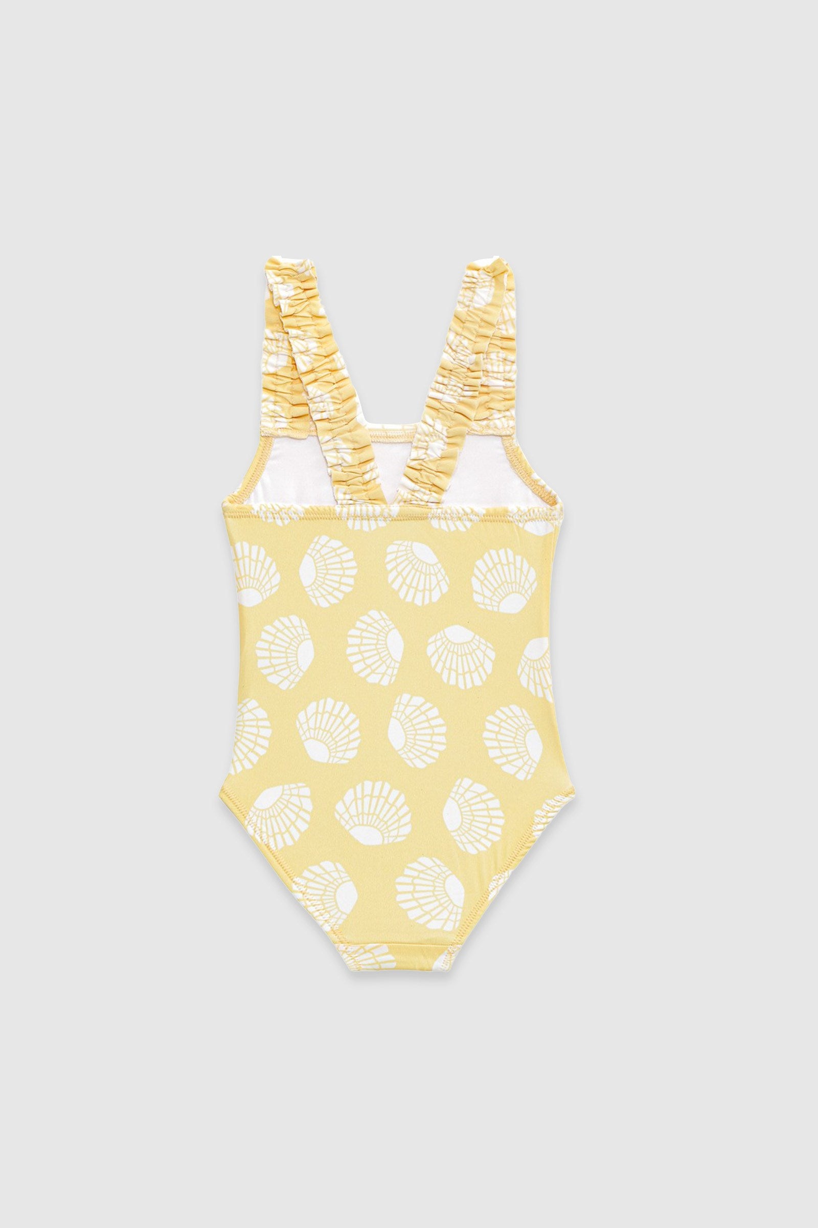 UV Korumalı Kız Çocuk Mayo Sunny Shells Mayo Sand Mother