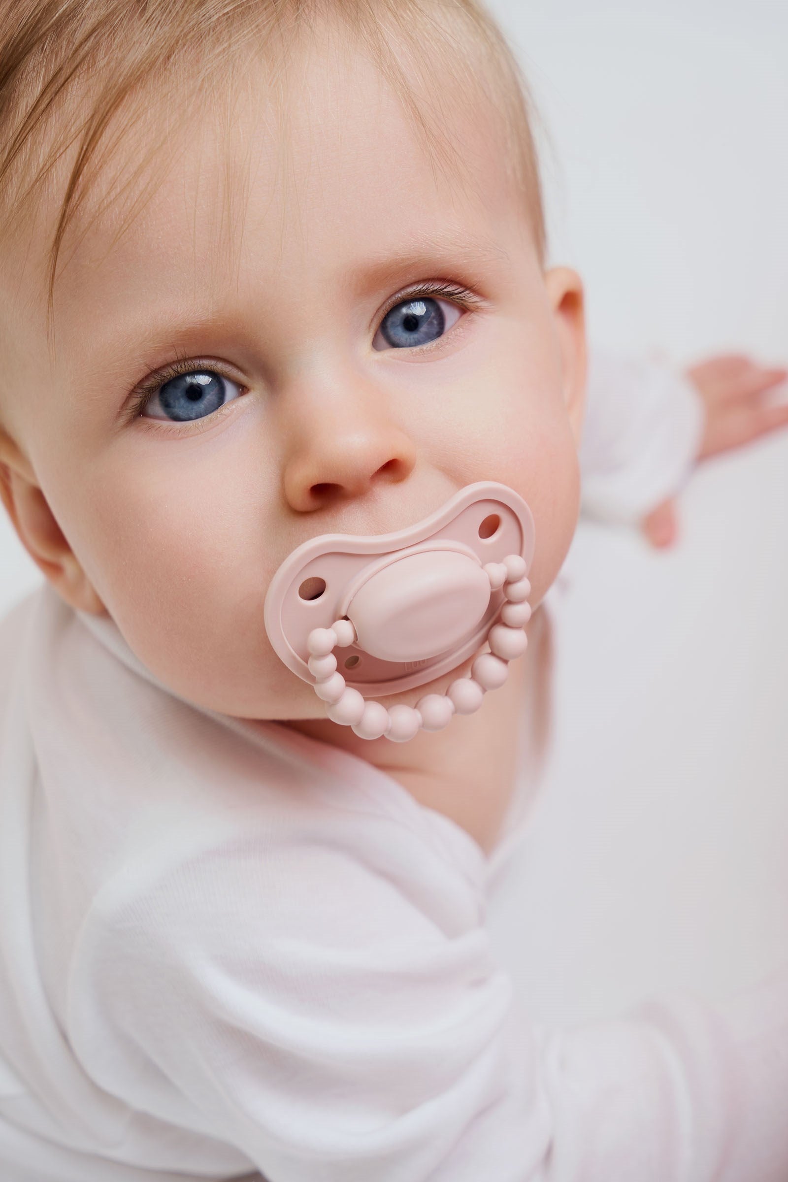 LUU Kids Positioning Ortodontik Medikal Silikon Emzik –  Velvet Blush